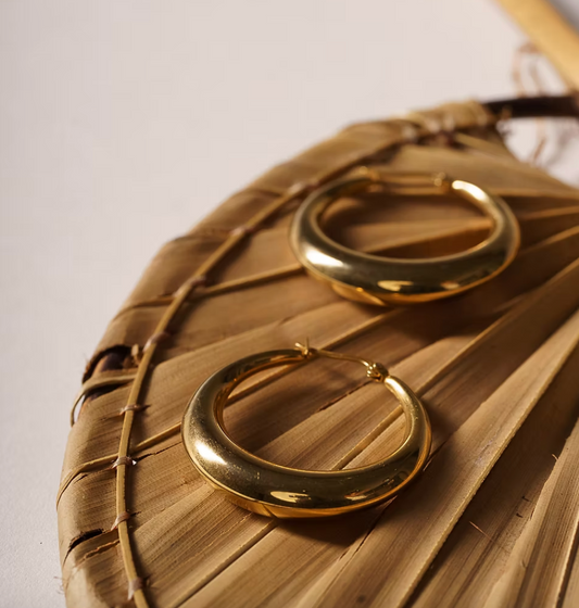 Esme Hoops Earrings