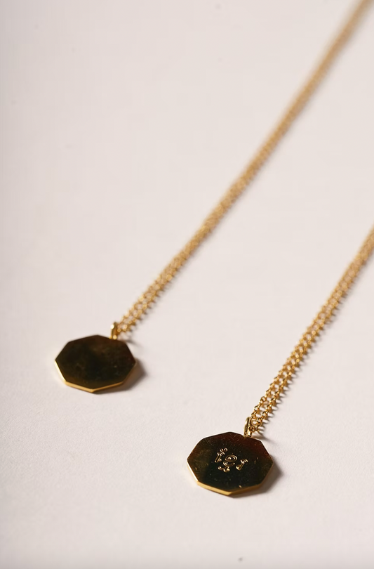 Khmer Octogone Coin Necklace