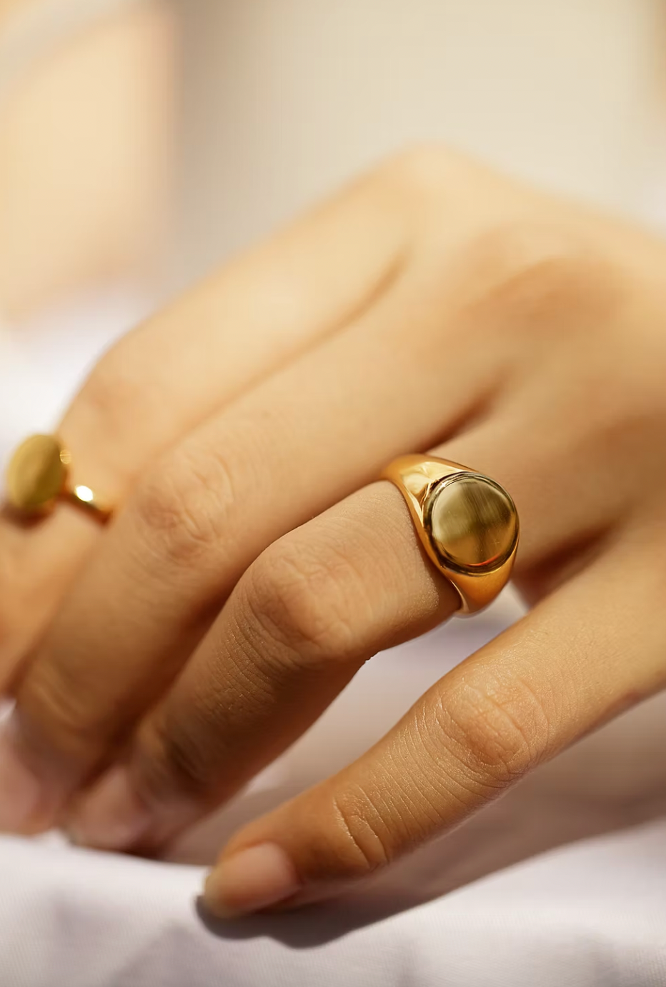 Devi Signet Ring