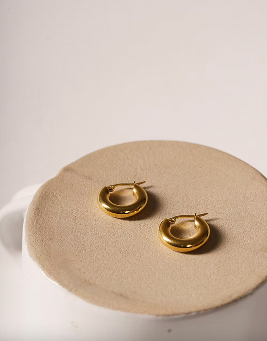 Mom Hoops Earrings