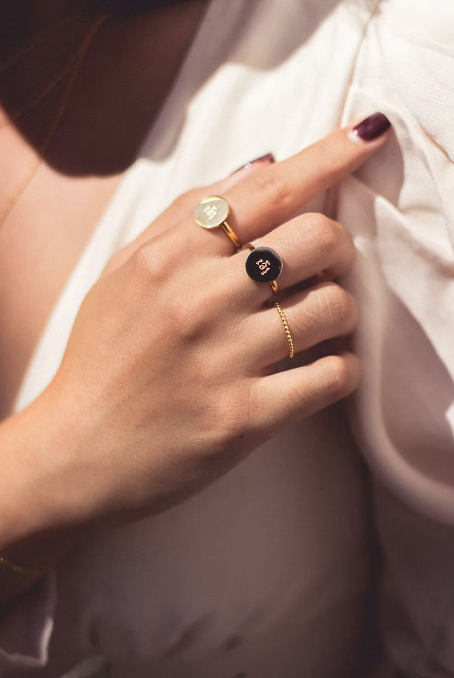 Khmer Coin Ring