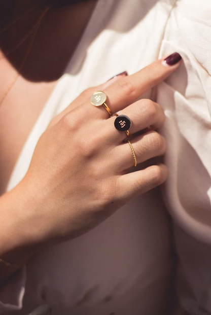 Khmer Coin Ring
