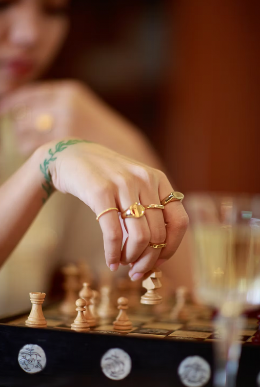 Deva Signet Ring